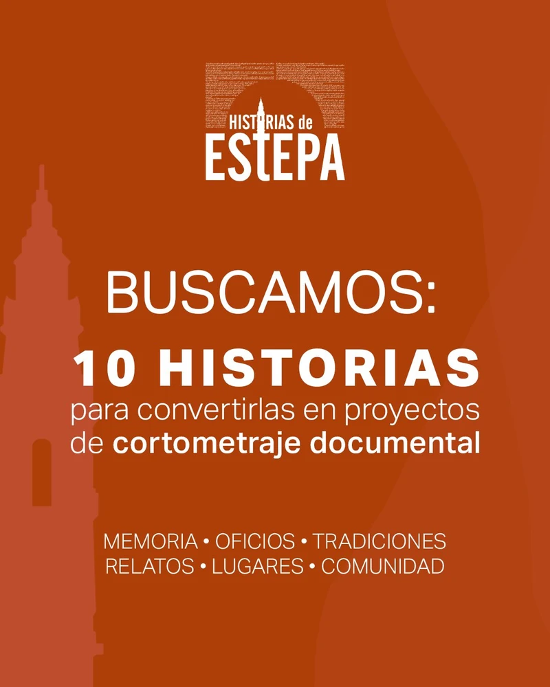 Competition graphic: seeking 10 stories to turn into short documentary projects