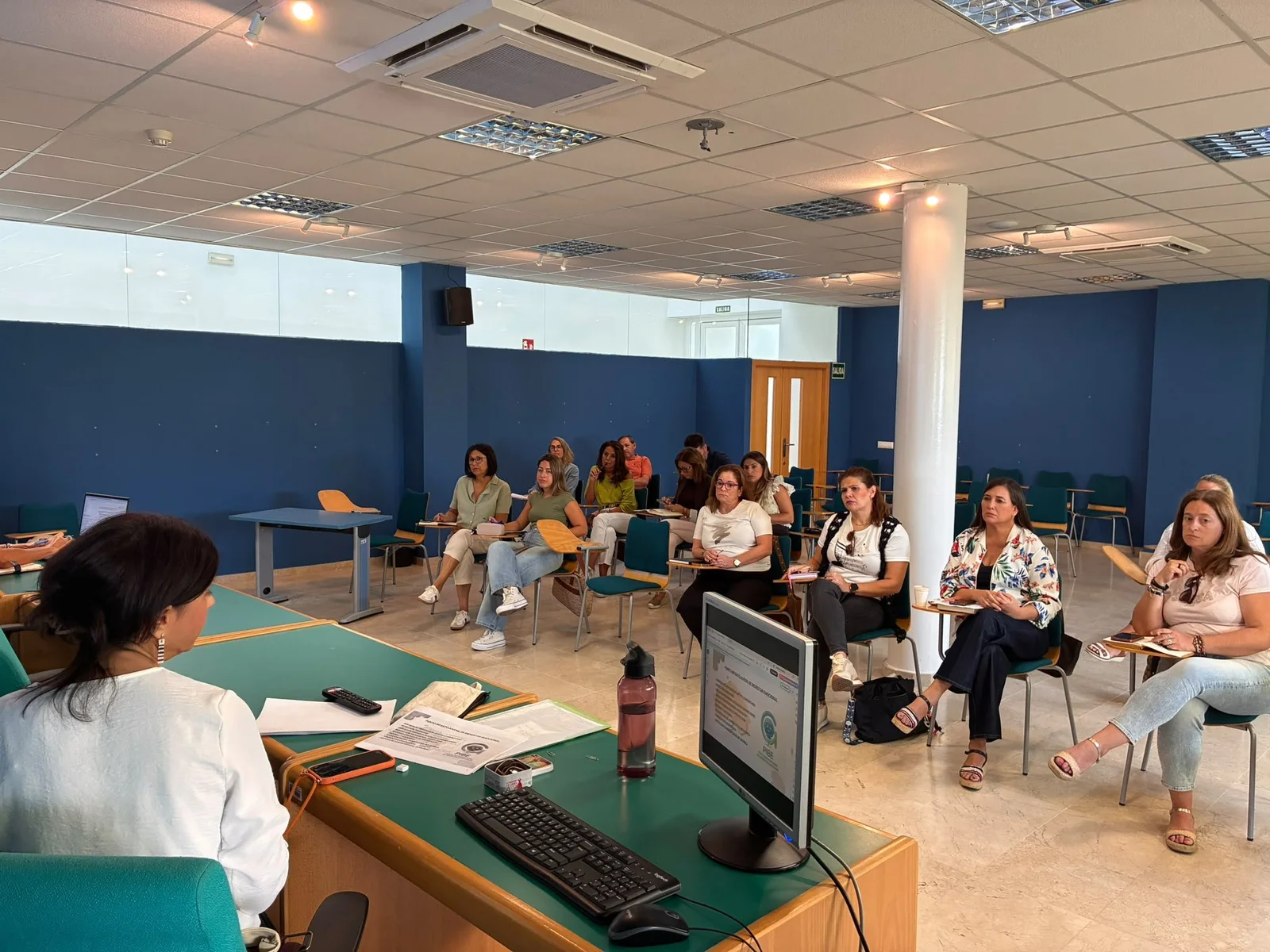 Meeting presenting Guillena's Child and Adolescent Emotional Wellbeing Point